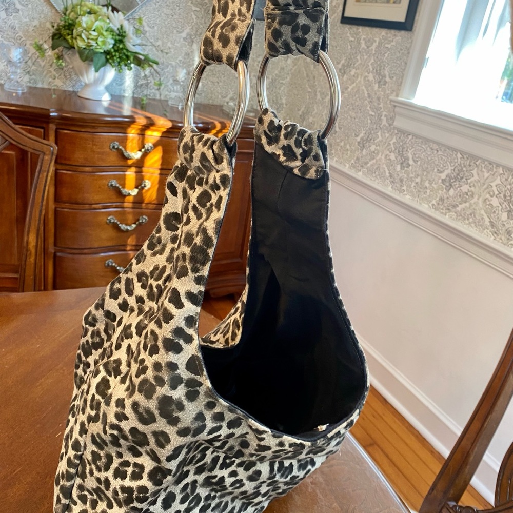 Custom Chris Dee Cow Print Boho Bag - image 2